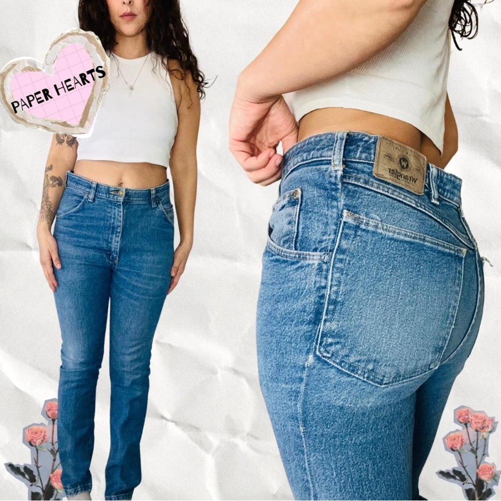 Vintage Wrangler WA783 Straight Leg Blue Jeans 👖